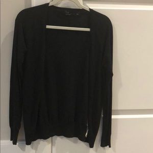 Black cardigan